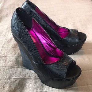 Betsy Johnson Platform Wedges